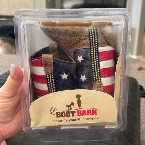 NWT Infant Cowboy Boots Size 1 - Picture 2 of 7